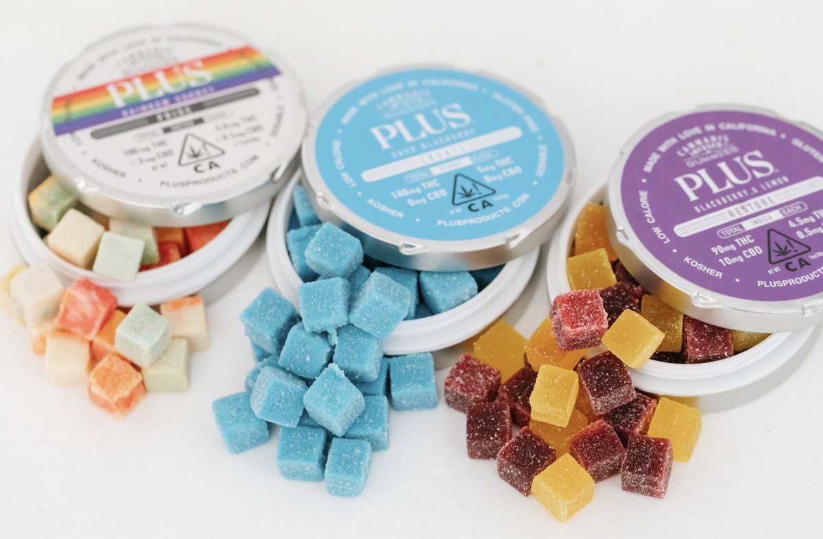 PLUSproductsCA's tweet photo. Weekend decisions๐๐ป๐๐ป๐๐ปWhich #PlusProducts will you go for?! #TGIF everyone! #PRIDE #CREATE #RESTORE โฃ
#CBD #THC #madeincalifornia #cbd #cannabis #cannabiscommunity #edibles #edible #weededibles #weed #cannabiscures #marijuana #sativa #indica #plusgummies #gethigh โฃ https://t.co/rN8zBAYCm4
