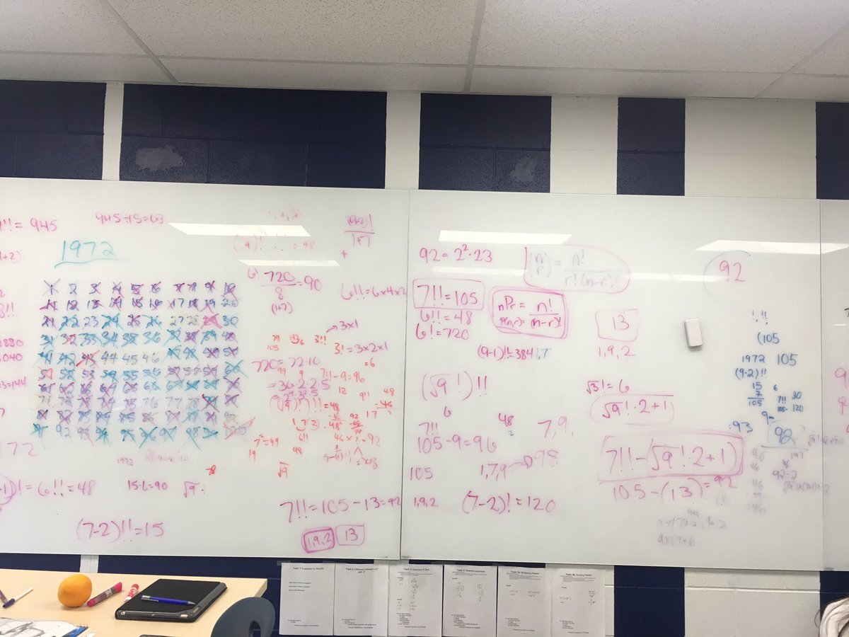 1972 done! ✅ 92 took a while, but the grit and math talk was unbelievable. #proudteacher