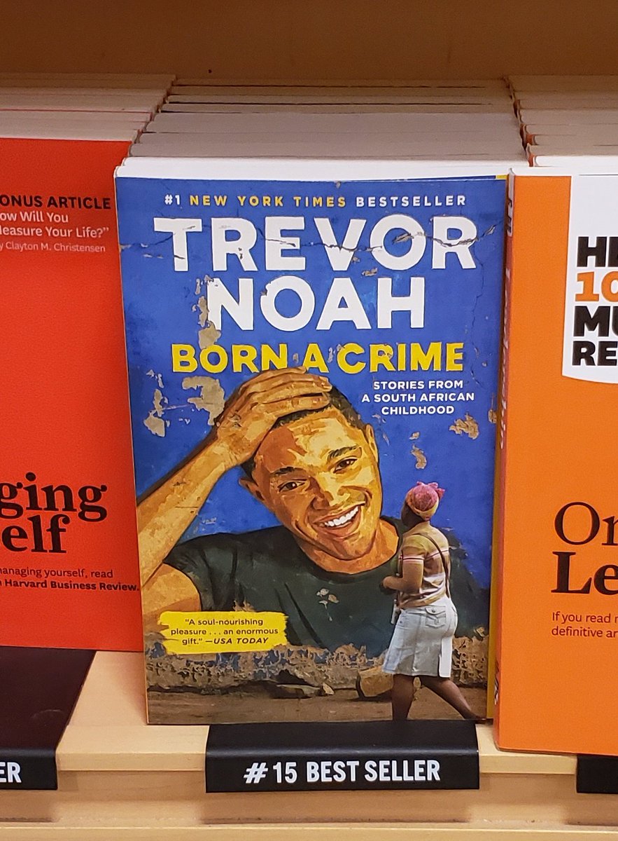 Excited to see <a href="/Trevornoah/">Trevor Noah</a> as #15 on the bestseller list. <a href="/ATLRaiderNation/">Atlee High School</a> IB kids driving that number up as all 9-12 English kids prepare to learn &amp; reflect on the past, embrace the present &amp; improve the future! Stories=connection-makers &amp; barrier-breakers.