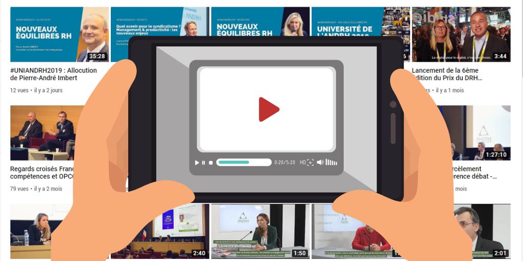 ANDRH_Officiel's tweet photo. ▶️L'ANDRH vous donne aussi rendez-vous sur sa chaîne #Youtube pour revivre nos événements (#UniANDRH2019, #DRHNum2018...) et retrouver plus de 💯 vidéos exclusives ! Abonnez-vous !
👉 https://t.co/5kPa3CiGYm https://t.co/8knnPm5ES5
