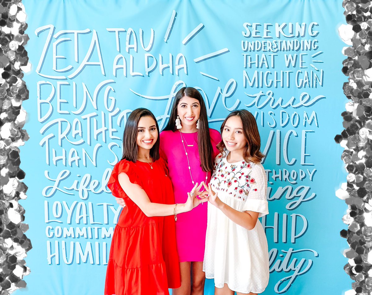 Our Lambda Gamma ladies representing us at ELA!👑 #zetalove #ztaela