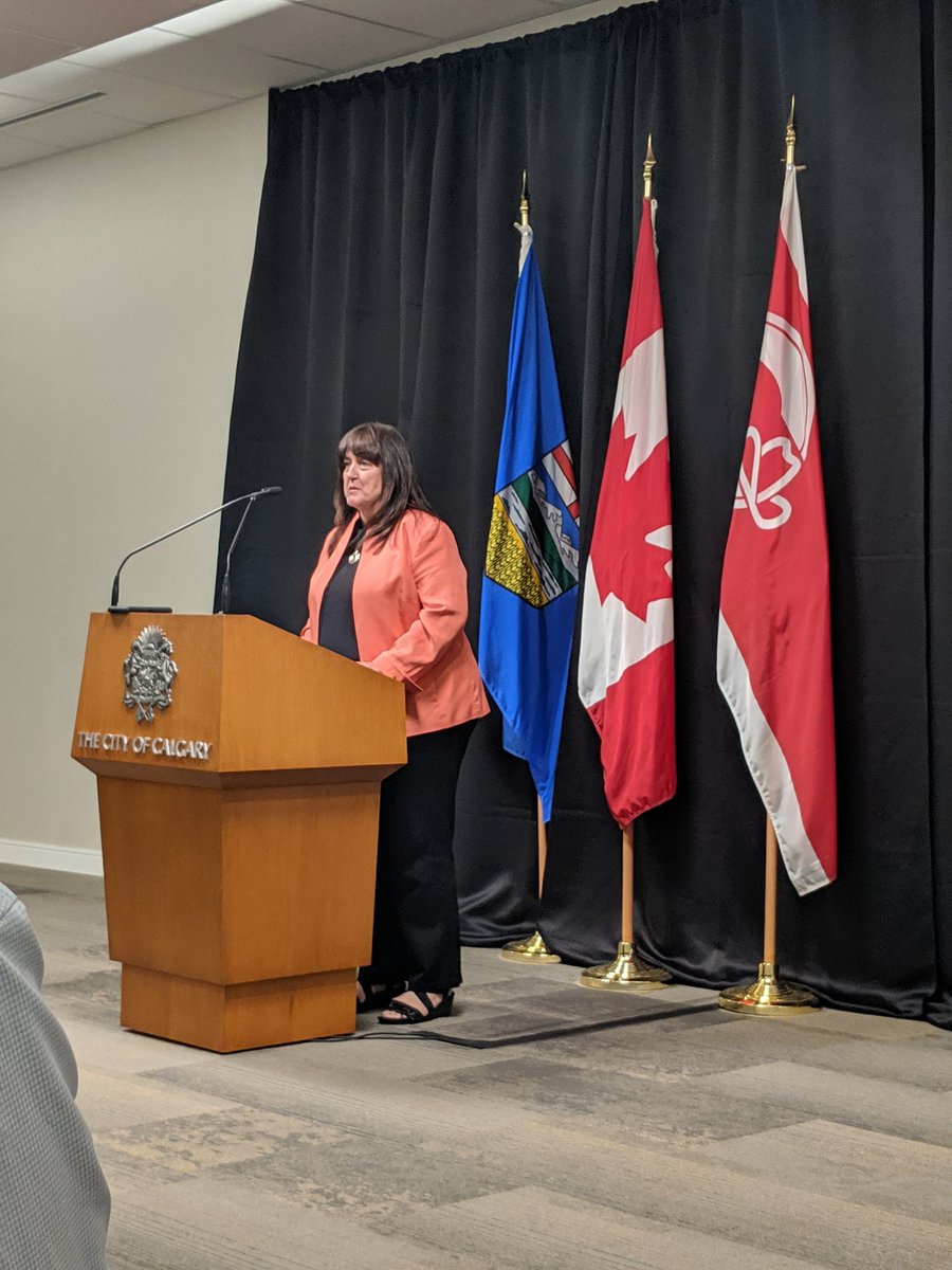 @PatLetizia of @AlbertaEcotrust  explains that the $22M of #LowCarbonCities funding will allow a hub of 'nimble innovation' which will support green infrastructure in the Calgary area.