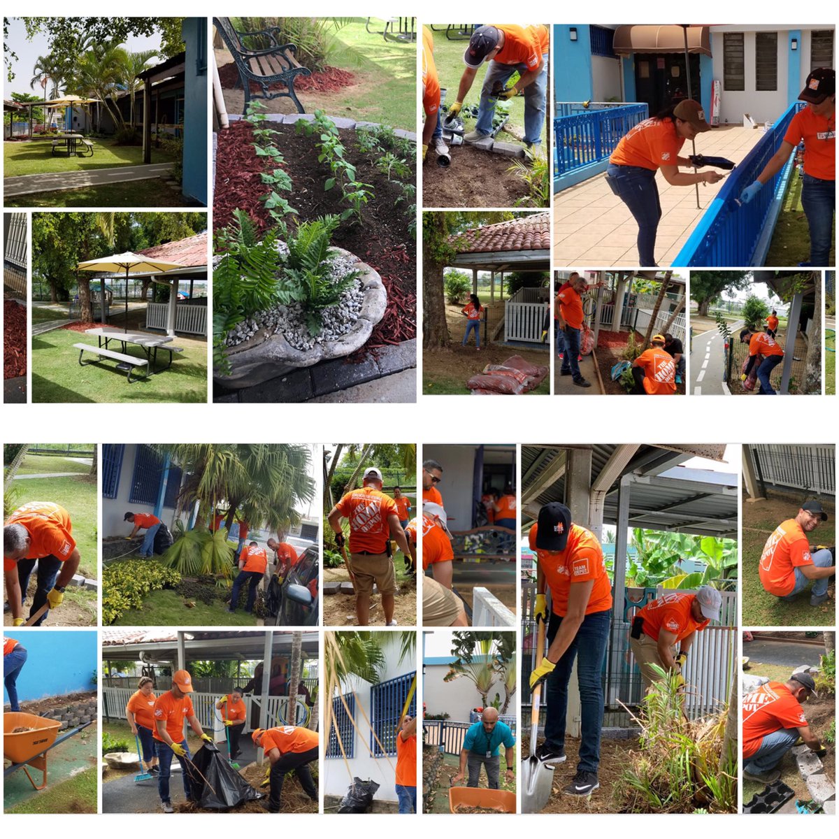 SantiBernardez's tweet photo. Couple weeks ago the ⁦@HomeDepot⁩ Puerto Rico 🇵🇷 #teamdepot associates were at it again! They  #choosetoserve Thank You, ⁦@HomeDepotFound⁩ ⁦@ANA_JIMENEZ4⁩ ⁦@HectorAPadilla⁩ https://t.co/RaRNeX7tcZ