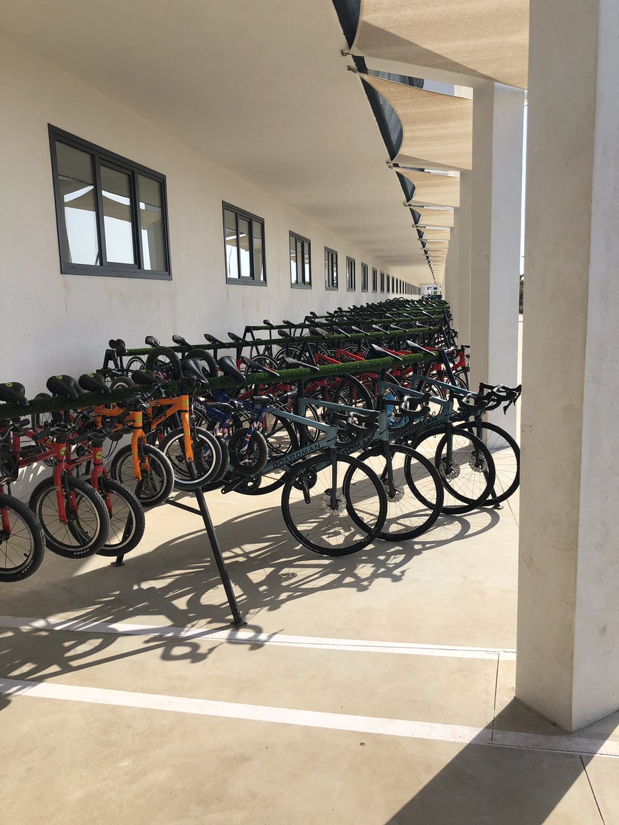 <a href="/Chris_Boardman/">Chris Boardman CBE</a> #boardmanbikes giving <a href="/neilsonholidays/">Neilson Active Holidays</a> a nice alternative to the tennis courts (for a short part of your day😊) and with GPS on all bikes you won’t get lost either!! <a href="/NeilsonMarMenor/">Neilson Mar Menor Beachclub</a>
