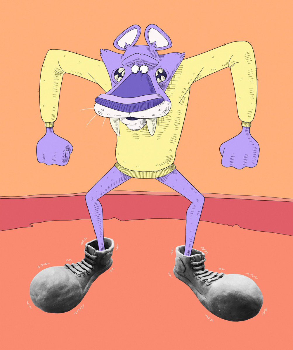 toonsnoot's tweet photo. clay shoes???? https://t.co/lSAYdGKoyb