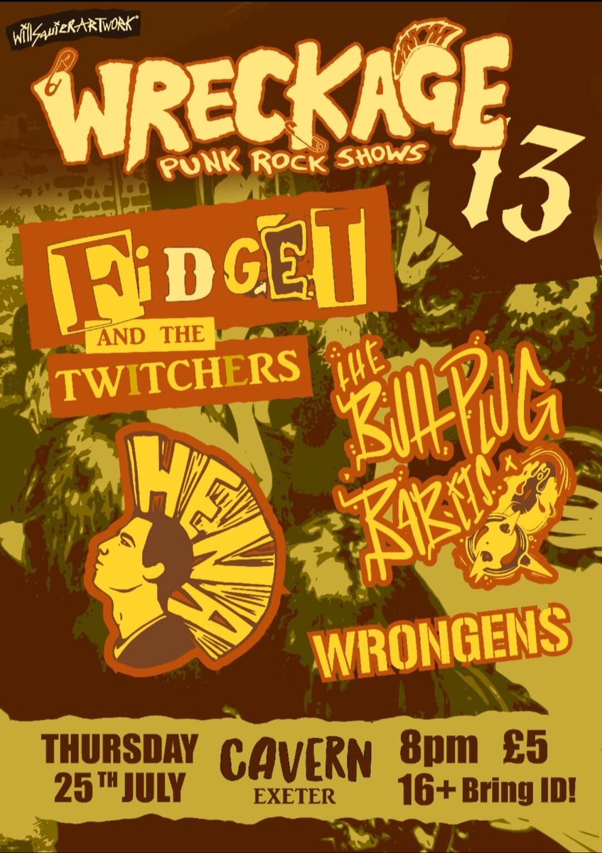 WRONGENS_'s tweet photo. Wreckage is in less than a week mate! https://t.co/Z5C6FkYkVI