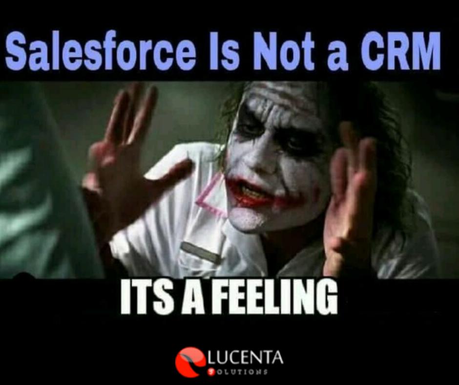 LucentaSolution's tweet image. Do you know?
Salesforce has over 19% of the CRM Market.
lucentasolutions.com/salesforce-dev…
#Salesforce #meme #lucentasolutions #CRM