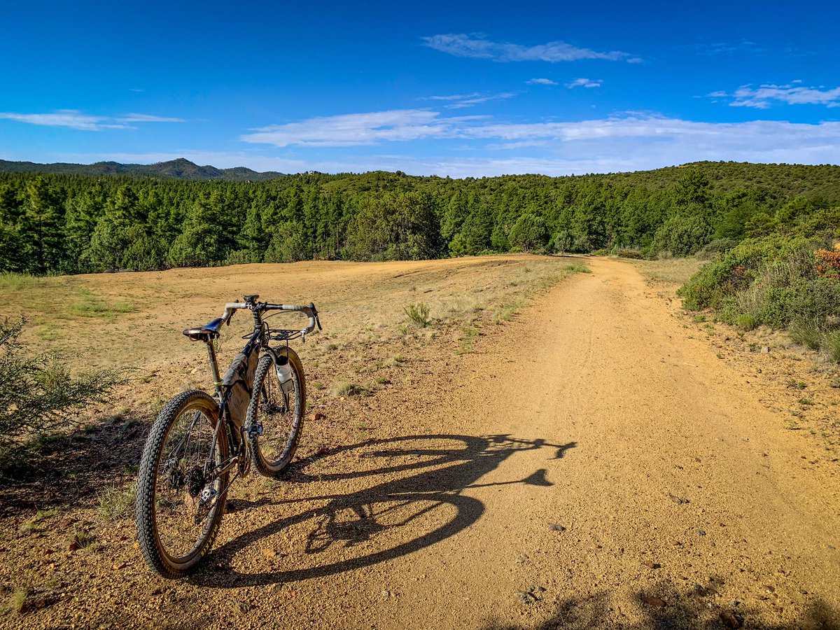 RideAlongside's tweet photo. #FreedomForestFriday aboard the #ElMonsterachi for #DawnPatrol .
.
.
#dirtdrops #dirtdropbars #monstercross #cowchipper #adventurebybike #dropbarsnotbombs #trail332 #prescott #prescottarizona #prescottnationalforest #RideAlongside https://t.co/p7tAxCyLBd