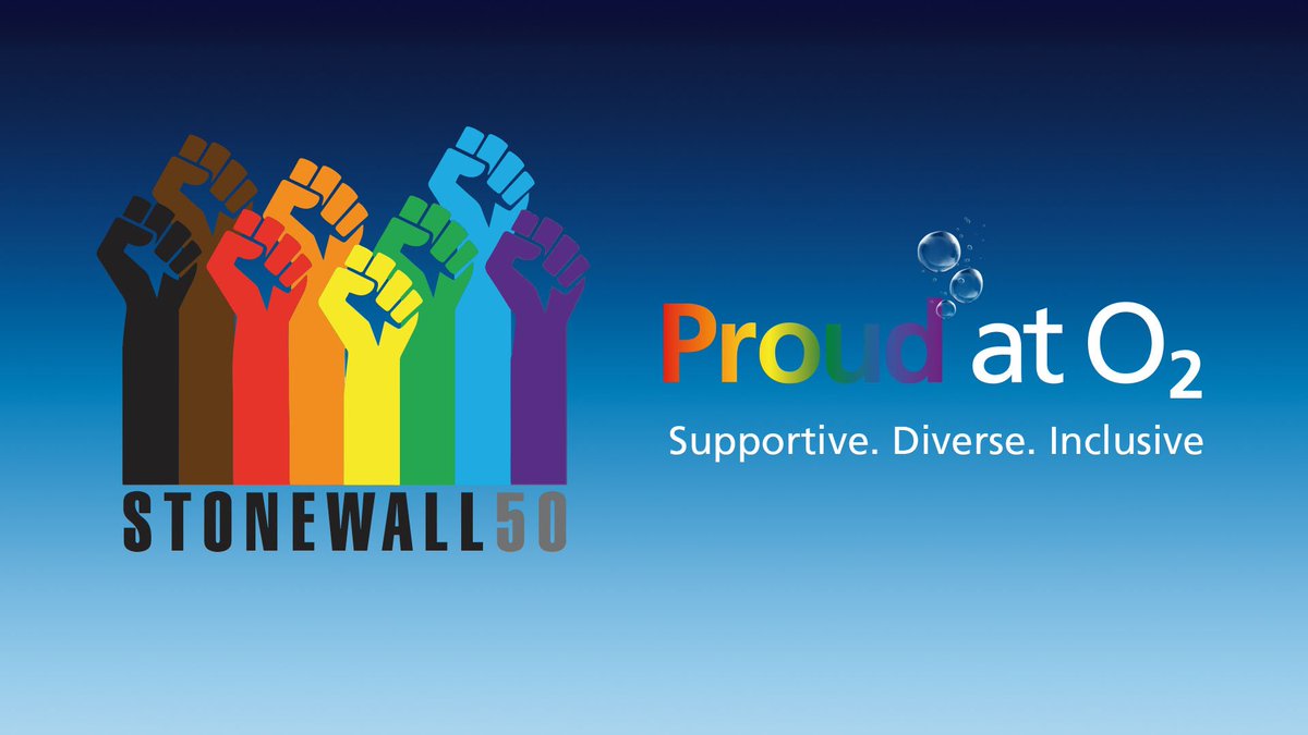 O2's tweet image. Who’s celebrating at #PrideGlasgow tomorrow? 🙋

We’ll be there in support of our #ProudAtO2 network and to celebrate 50 years since the Stonewall riots gave rise to the Pride movement that we know today.

Enjoy the day, whatever the weather ☂️🌈🌞