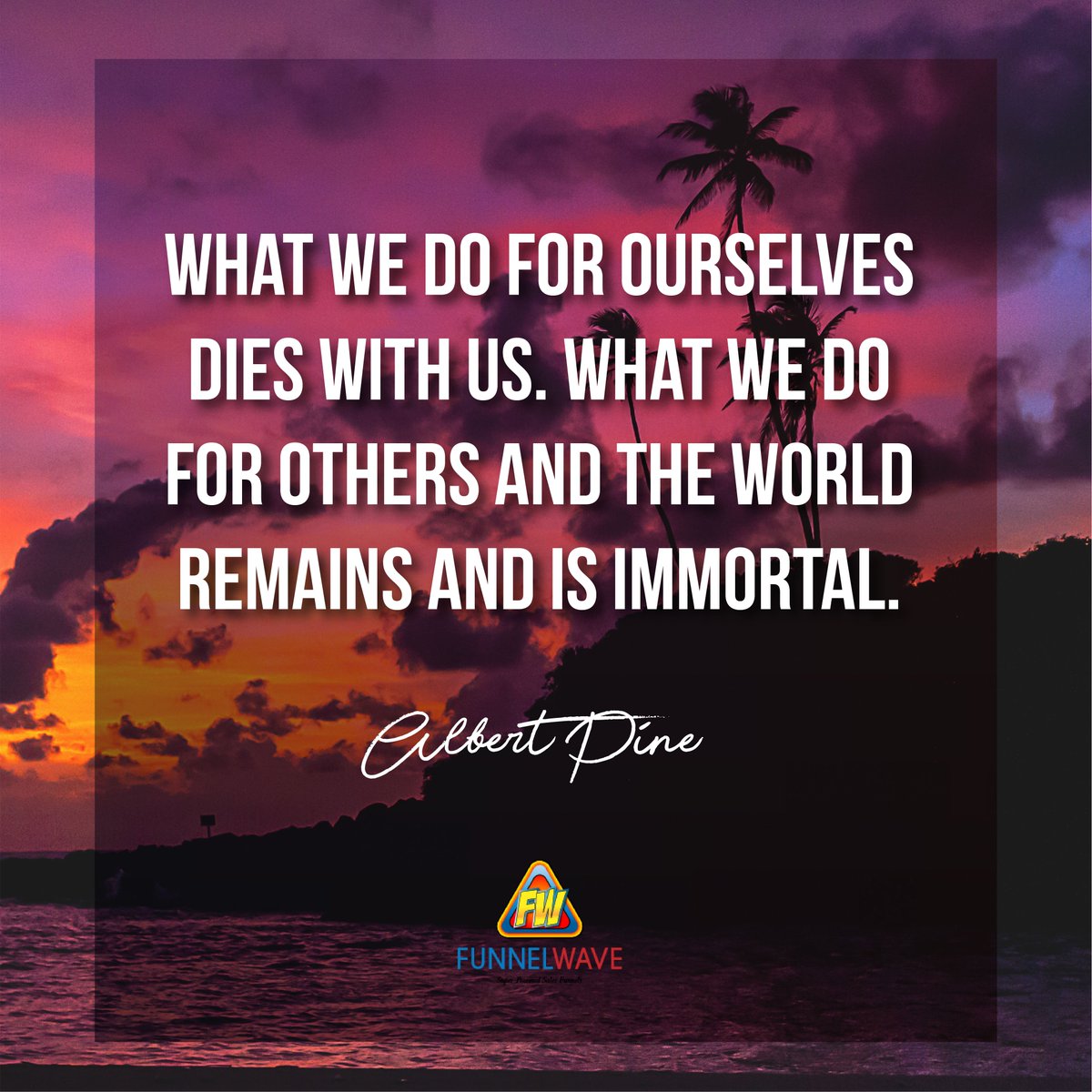 funnelguy's tweet image. Make your mark 🌆🌎