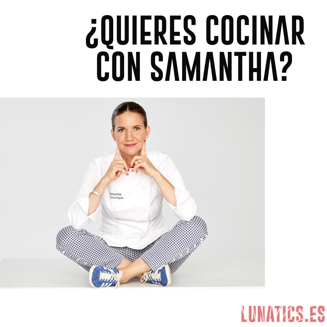 <a href="/lunatics_esp/">Lunatics</a> te invita a cocinar con <a href="/samyspain/">Samantha de España</a> mientras ayudas a la <a href="/fundacionalapar/">Fundación A LA PAR</a> 🥘🍝🍜 Descúbrelo en lunatics.es