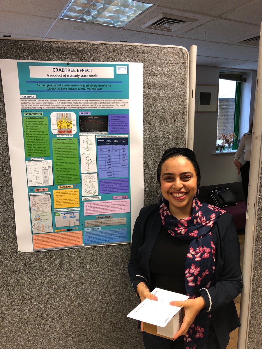 UCLMoorfieldsEd's tweet photo. Congratulations to Anan Mahmoud who won the prize for best summer school research poster.
Anan is from Mohammed Bin Rashid University, UAE. #StudyVisionUCL https://t.co/2MIOrqKW03