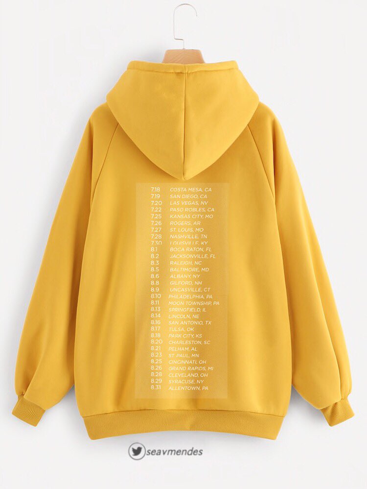 8 letters summer tour hoodie