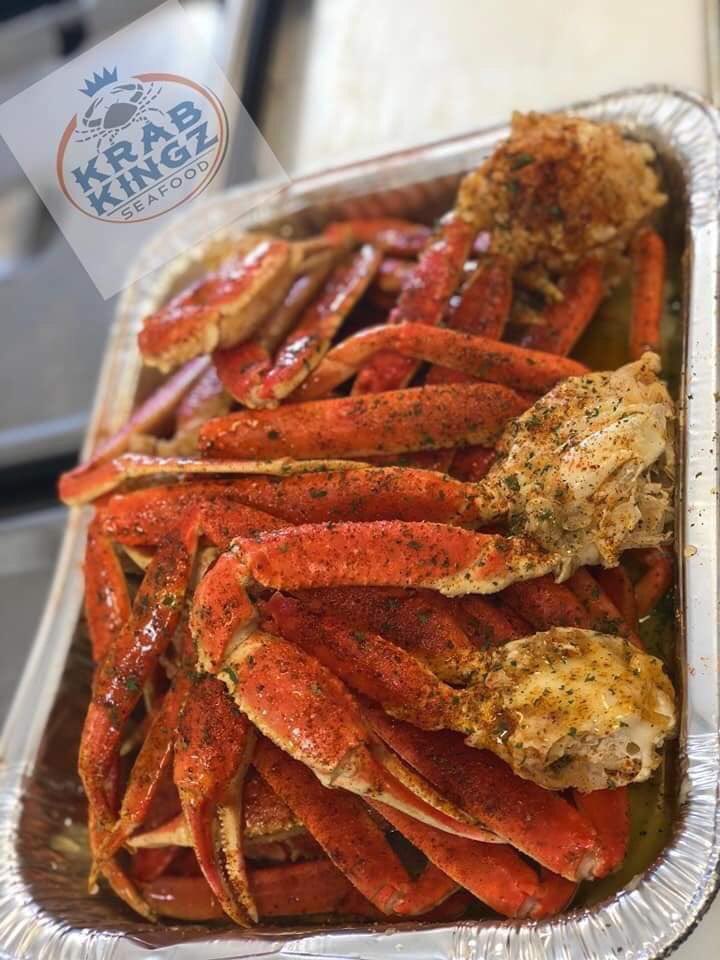 Krab King seafood happening now @ Burnet Municipal Airpot now until 6:30 PM...