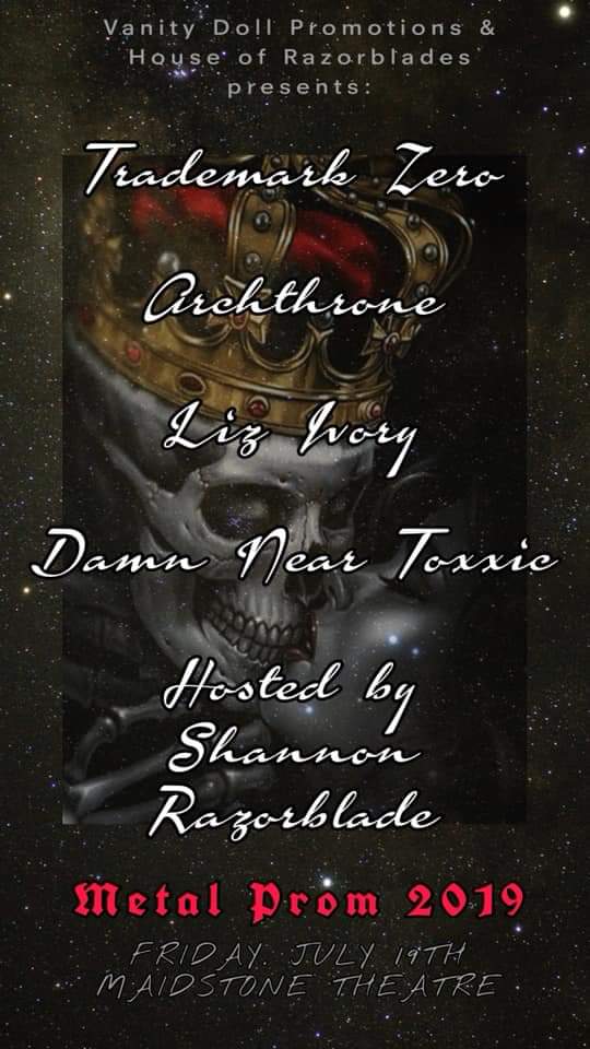 TrademarkZero's tweet photo. METAL PROM TONIGHT!  
#metalprom #heavymetal #houseofrazorblades #hornsup
#localmusic #livemusic #prom2019 https://t.co/wy1JKJcGdg