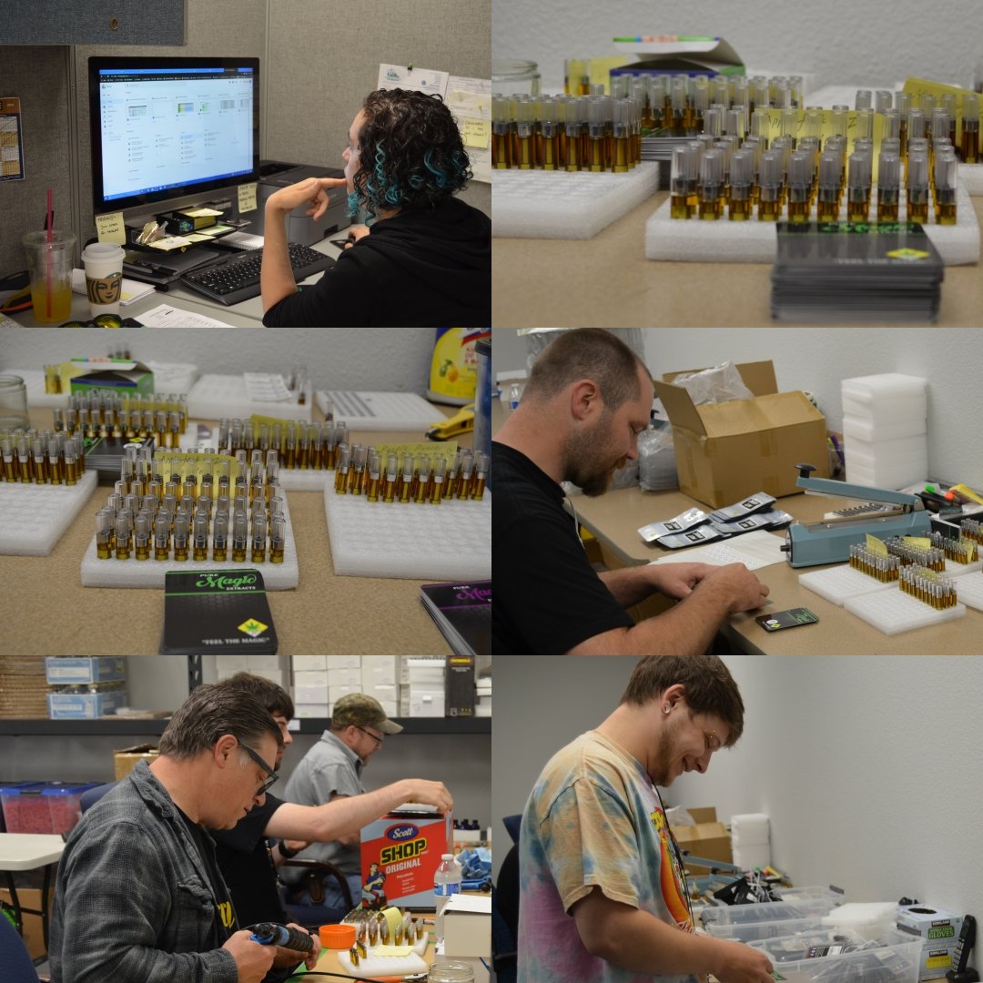 PureMagicGroup's tweet image. This is where the ✨MAGIC✨ happens! #TGIF from all of us at Pure Magic Group. Any plans for the weekend? 

#gotmagic #feelthemagic #tastethemagic #theweekendishere #puremagicgroup #puremagiccannabis #puremagicextracts #downlow #select #producerprocessor