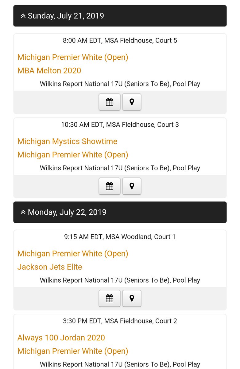 MIpremierbball's tweet photo. 2020/21 white team Summer Sizzler schedule.
Time to shine 😎 https://t.co/rujINXWVWK