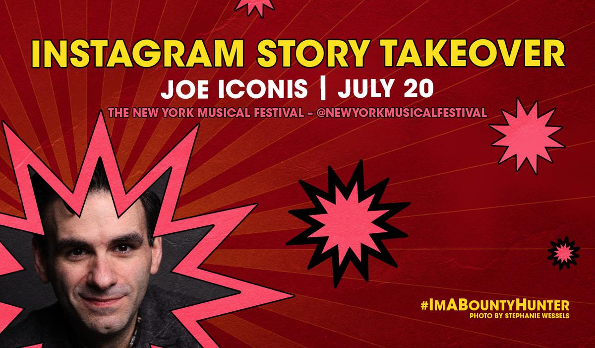 STAY TUNED: Our 2019 Honorary Chair, Joe Iconis, will be running an Instagram takeover TOMORROW!!! Joe Iconis will also be having his concert tomorrow at the Alice Griffin Jewel Box Theatre! Get your tickets!

Instagram: @newyorkmuscialfestival

Tickets:  nymf.org/festival/2019-…