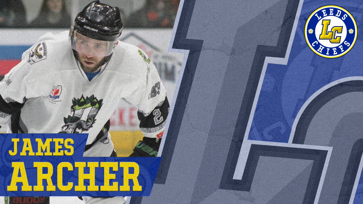 🔶🔷Welcome to the Chiefs 🔷🔶

With 700+ snr league games at NIHL, EPL &amp; Elite &amp; 630pts, James brings a massive amount of experience and at only 30 has a lot of playing left to do this fans fav will steady our ship #TheChiefs

See @YEPSortsdesk for the full story very shortly