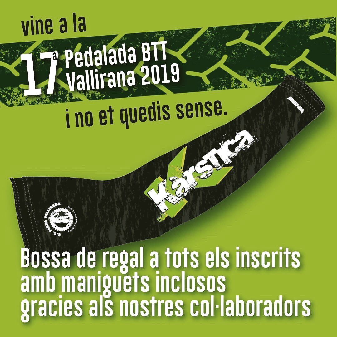 KarsticaBtt's tweet photo. Va, no et quedis sense ells!!
@KarsticaBtt @Bikingpoint @tugawear @massibikes @Powerade @CocaCola_es @speaker_events https://t.co/B7QkD1qp3u