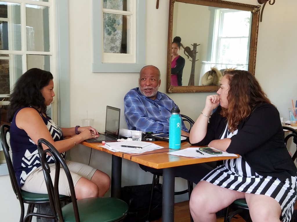 Pres212's tweet photo. @allinpgh is hard at work at strategic planning retreat! The Core Team is coming together to examine big issues facing the coalition in service to accelerating, scaling and sustaining our important work. Stay tuned! https://t.co/uKTW3Eamhe