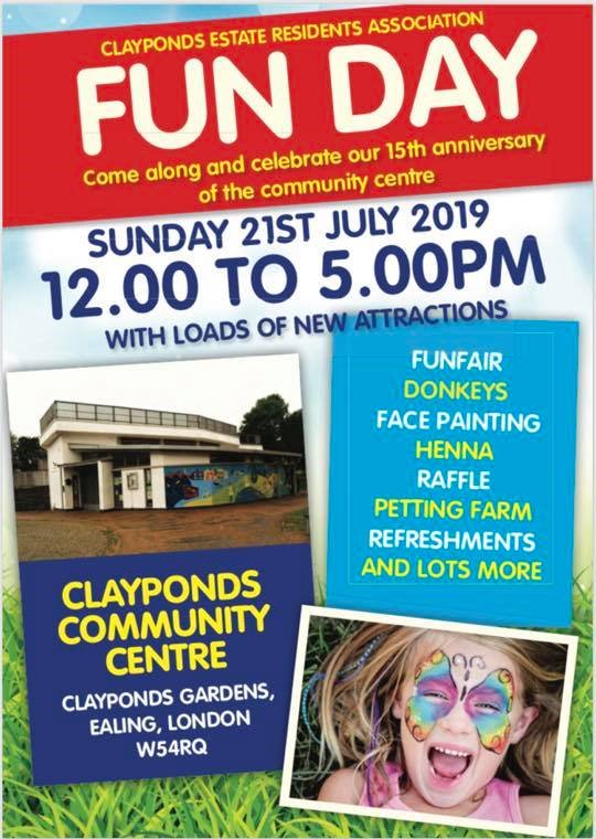 South Ealing Pharmacy will be at Clayponds  Community Centre on Sunday 21st July 2019.
Come along and meet your neighborhood pharmacy team who will be happy to talk to you.
#southealing #funday #ealingbroadway #greenford #brentford #hanwell #westlondon #ealingpark #ealinghealth