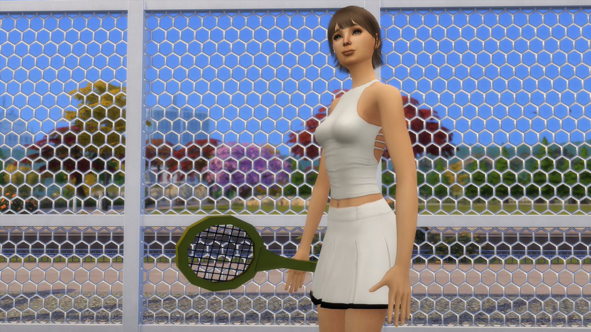 koatbakit's tweet photo. Wimbledon or Simbledon? #wimbeldon2019 #Wimbledon2019 #Sims4 #tennis my stills from a new sims 4 machinima. https://t.co/uqhLxyvoZi