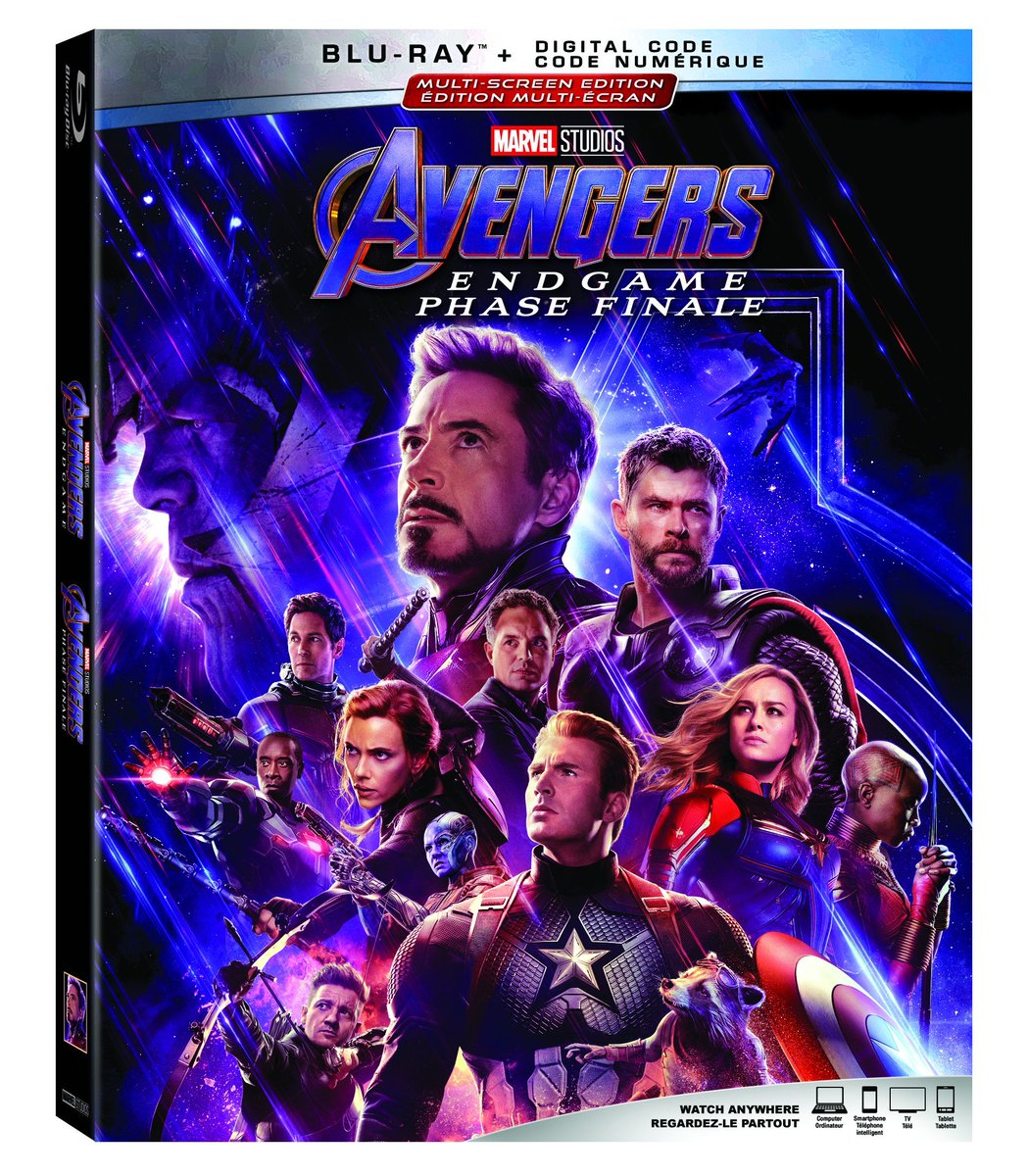 We love you 3,000... and here's a #contest to prove it. Follow us + RT to enter to #win a copy of <a href="/Marvel/">Marvel Entertainment</a>'s #AvengersEndgame, available on Blu-ray August 13th! #Canada only
