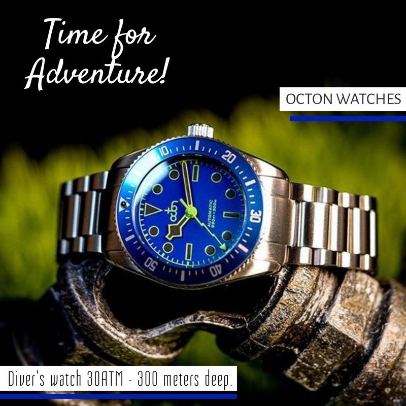 Happy Weekend! 

Now available: Divers watches from Octon Watches,  Sweden! 🇸🇪

#now #available #octonwatches #swedishwatch #octon #sweden #diverswatch #watch #diverswatches #watches #timepieces #time #watchoftheday #timepiece #watchgeek #watchcollector 
#horloge #stoerhorloge