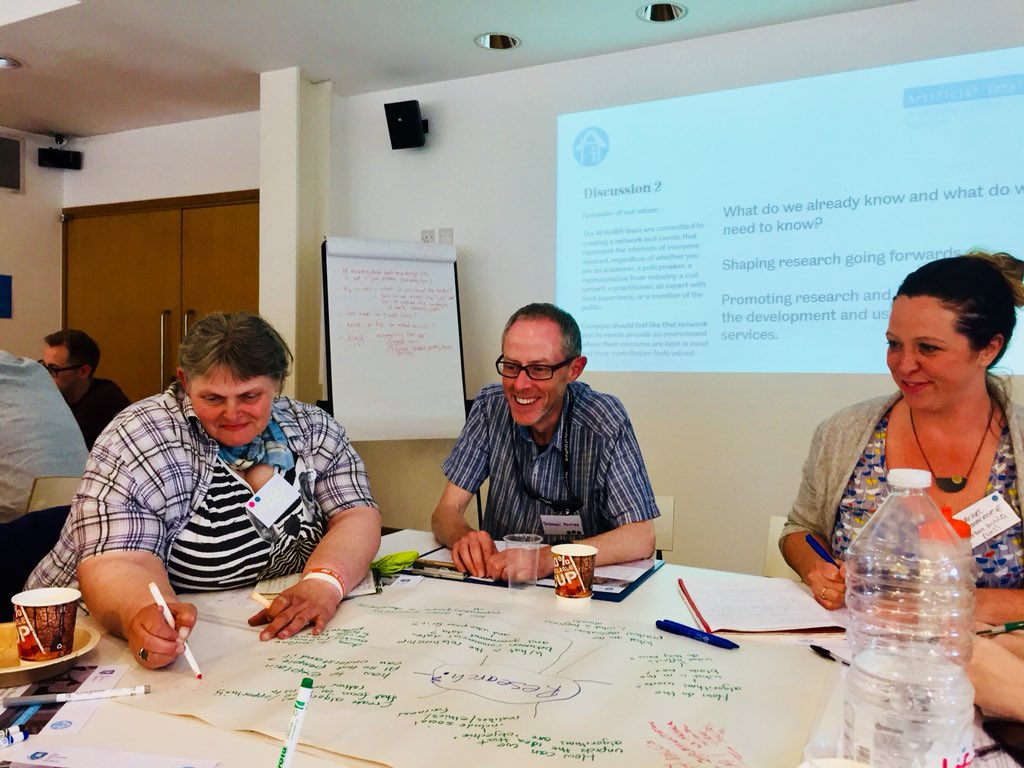 ATDFourthWorld's tweet photo. Very enlightening discussion about the use of artificial intelligence in housing, welfare, and social care at @shefmethods with @ESRC. #ai_hows #EndPoverty https://t.co/oonm0WBm63