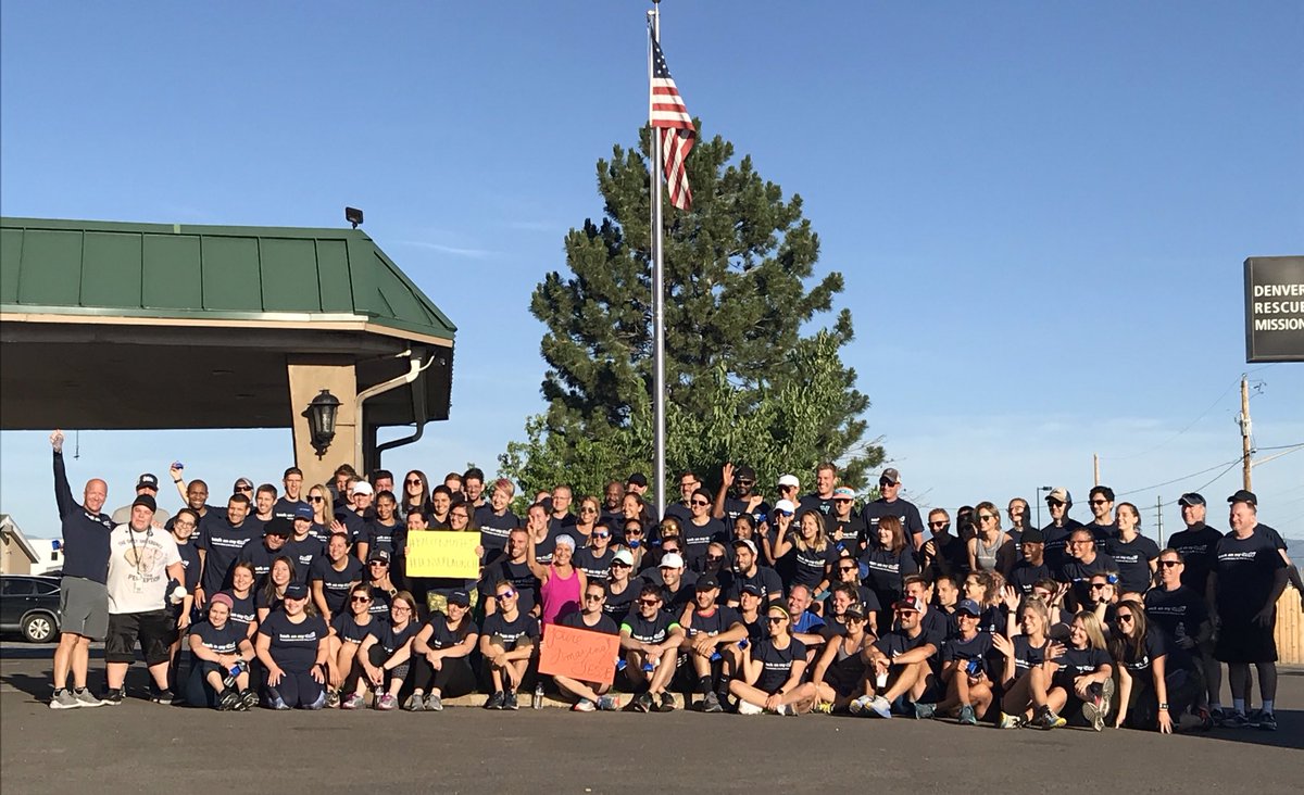 backonmyfeet's tweet photo. Welcome to Back on My Feet, Team North Denver! We’re so glad you’re here! #backonmyfeet #denverlaunch https://t.co/bbxmbQqUJ4