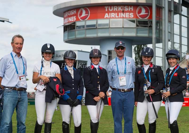 @TeamGBR before the SJ round of the SAP-CUP <a href="/CHIO_Aachen/">CHIO Aachen</a>