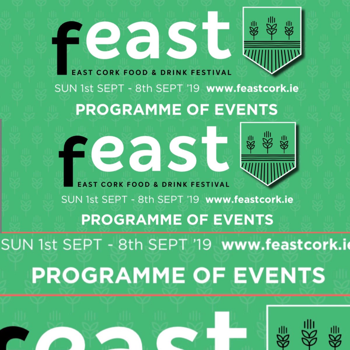 This years program releasing tomorrow <a href="/6pm/">Follow us @Shop6pm!</a> 🥳
40 events to choose from 
Great line up this year #feastcork