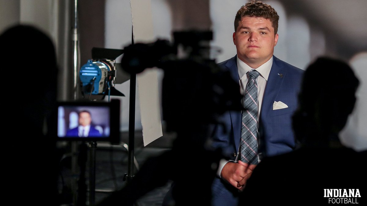 Proud to be a Hoosier. #B1GMediaDay