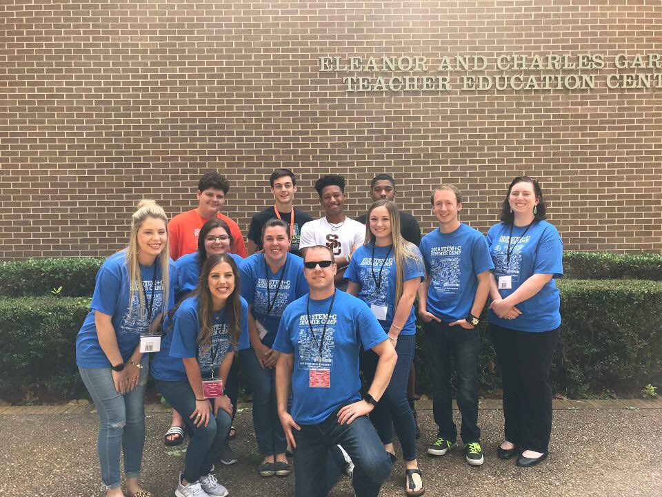 ShsuStemc's tweet photo. #TeamZuckerberg at the elementary & high school camps! #STEMC19 https://t.co/O4kGBotHIh