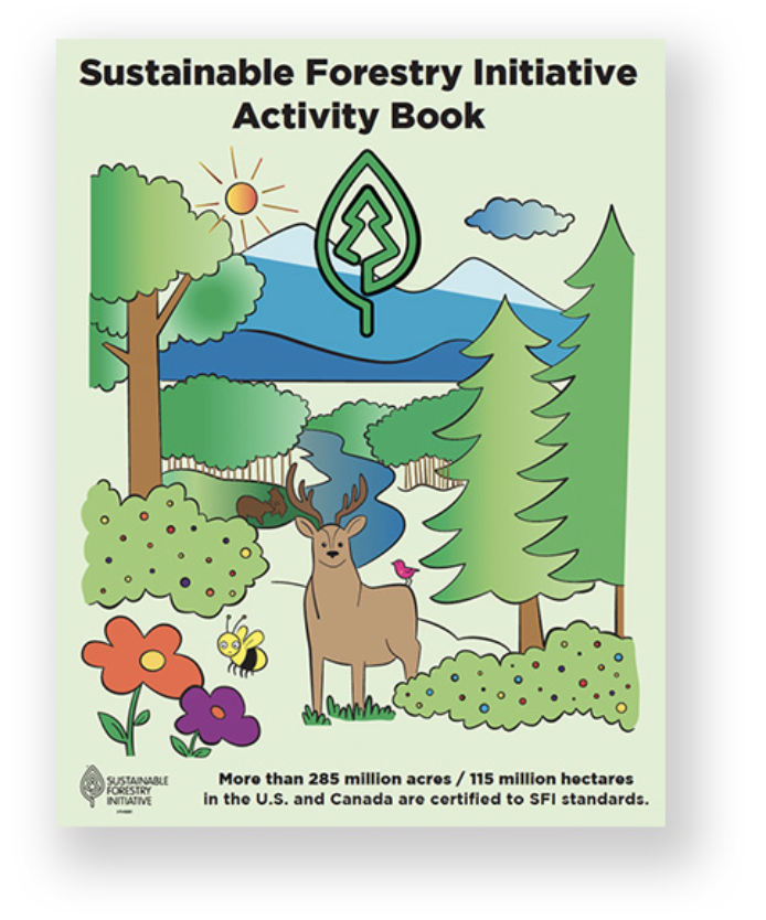 sfiprogram's tweet photo. Need a fun activity for the kids this summer? Download for free this 16 page activity book that helps educate children about the importance of sustainable forestry. https://t.co/UYkO7Uyo3K #ForestsAreTheAnswer https://t.co/4mfcIcnxDZ