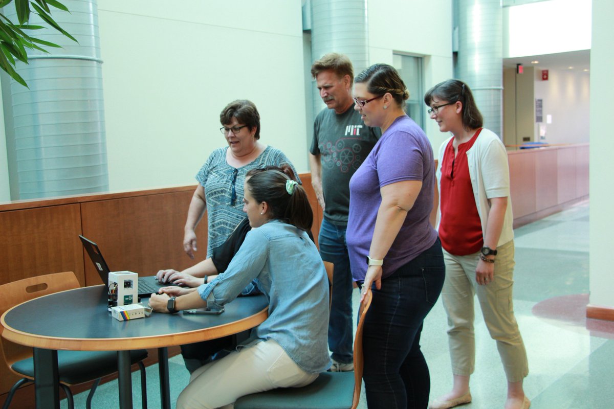 EngrYourWorld's tweet photo. Embody, test, evaluate, refine, &amp; repeat!
Here's the indoor launch of teachers' #aerialimaging system during #PD at @UIowaEngr @UIowaEYW https://t.co/pn1HgenK3M