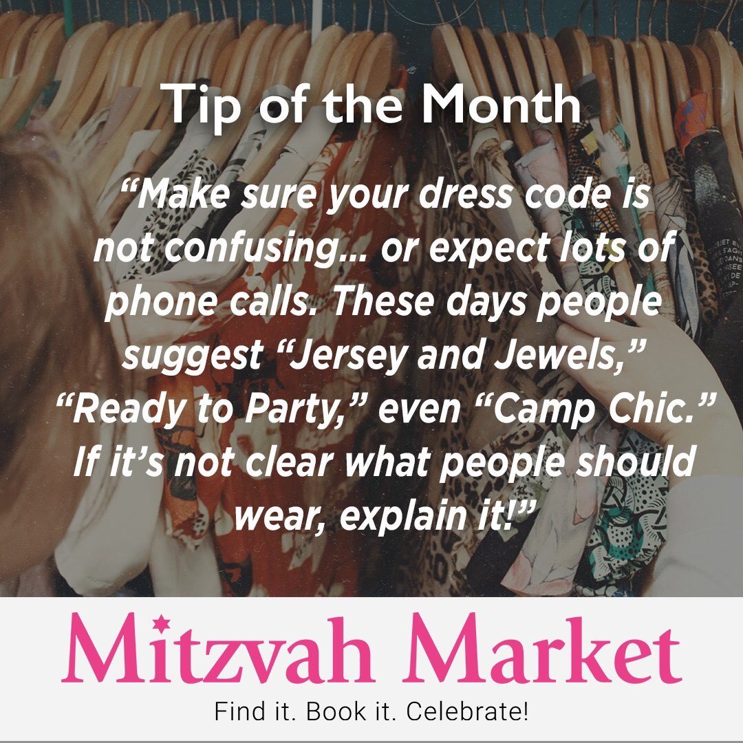 #MitzvahMarket #PartyPlanning #BarMitzvah #BatMitzvah #MitzvahAdvice