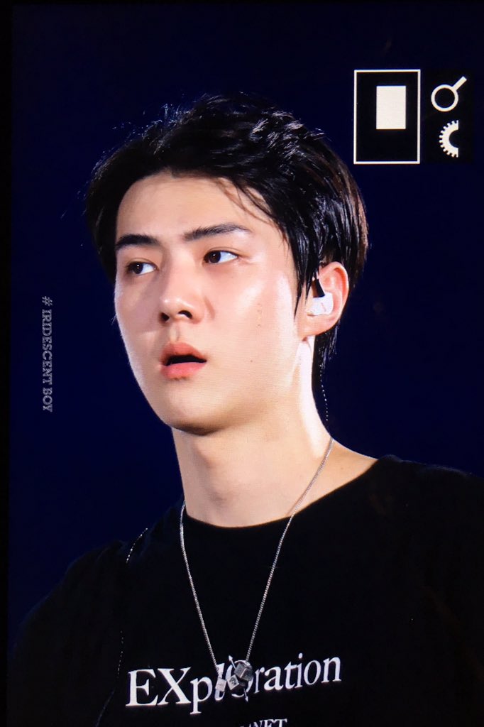 SeHunChile's tweet photo. [Imagen] {190719} 🌪️ Previews de #SEHUN durante el concierto《 EXO Planet #5: The EXplØration 》realizado el día de hoy en Seúl. {5}

Cr. iridescent_boy

#세훈 #오세훈 #EXO_SC #EXO #엑소 #EXplOrationinSeoulday1 #OhSehun #EXO_SC_WhatALife https://t.co/HXHkjORcOl