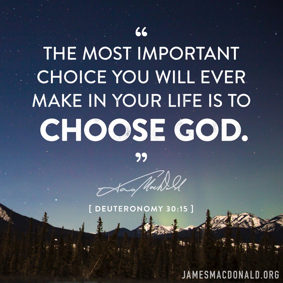 "The most #important #choice you will ever make in your #life is to #choose #God"✝️🙏🏼 #Holy #Bible #Deuteronomy 30:15

#JesusLovesYou❤️#JesusSaves