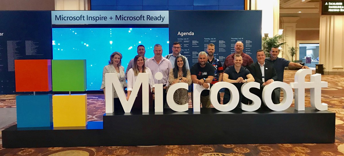 keith_keeler's tweet photo. Thank you #Microsoft #Partners for an amazing week at #MSINSPIRE We are #MSREADY to crush #TEAMS #AZURE #AI together #LIKEAVIKING @CrayonIT @melaniecoffee @leslykenny #MSPartner #IAMCP https://t.co/52576nuC9D