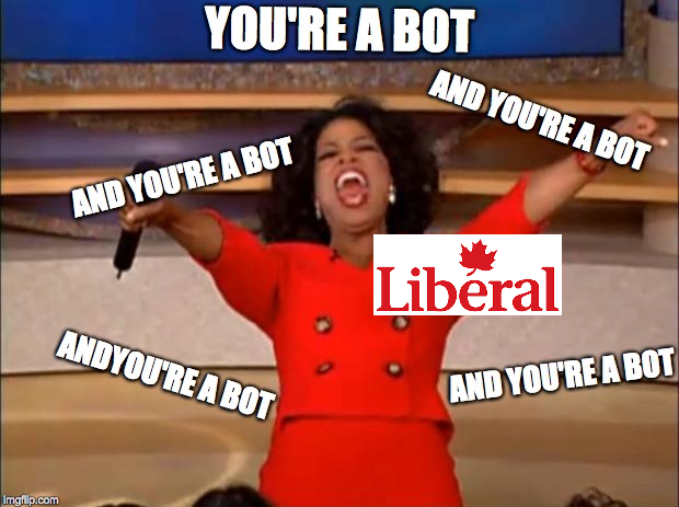 kenny_sherlock's tweet photo. Sorry @liberal_party but I hate to break it to you... I am #notAbot !!!! #LetsFaceFacts #TrudeauMustGo https://t.co/e2vS7rKQBe