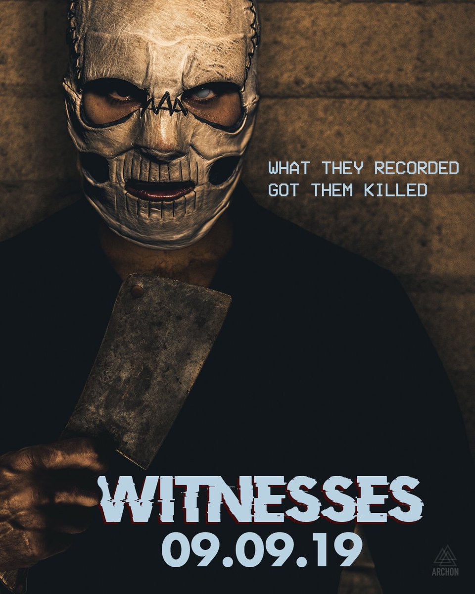 ArchonFilms's tweet photo. What they recorded got them killed. Witnesses Digital Release 09.09.19.
#WhatTheyRecorded #Witnesses #ArchonFilms
PreOrder on iTunes today! https://t.co/c7sQhEN7M1 https://t.co/zFgxlnRXZb