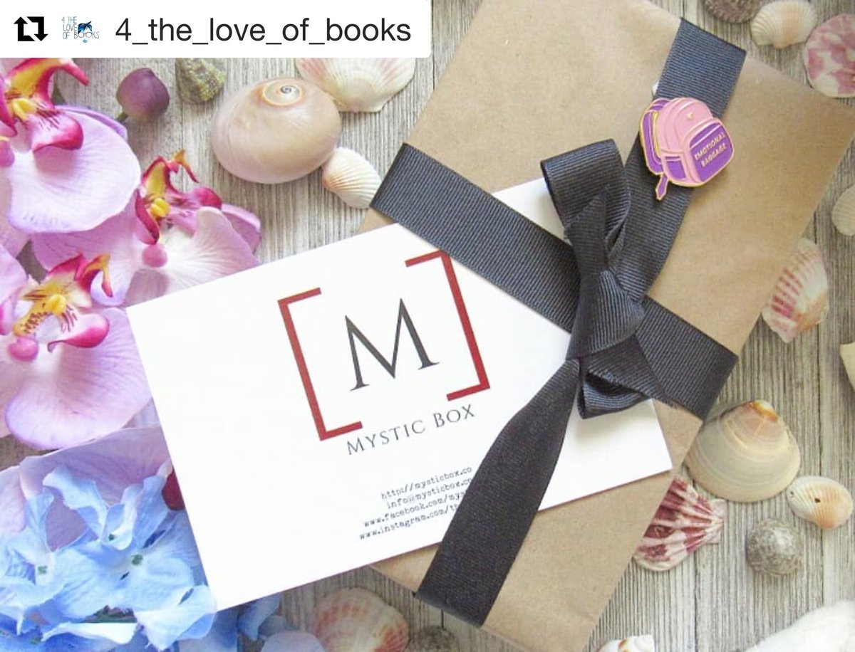 box_mystic's tweet photo. Happy Friday! BOX UPDATE: We have 1 regular box and 3 mini Mystic Boxes featuring @hayleyfaiman left! Available until tomorrow, July 20th. We’ll announce our August featured author on Monday. Super stoked! Can you guess who is it?
.
Photo credit to @4_the_love_of_books https://t.co/a834BRYyPo