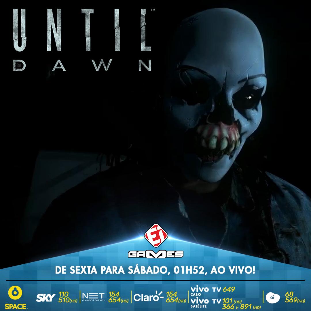 ZordonOficial's tweet photo. Mike, Matt, Emily.... Quem será que o @Casimiro vai matar hoje em mais uma gameplay de Until Dawn?!!! Tá morrendo um por um e eu tô só achando graça! É a partir de 01h52, ao vivo, no @spacebrasil! Vem com nós! #UntilDawnNoEIGames https://t.co/KM3e299FTx