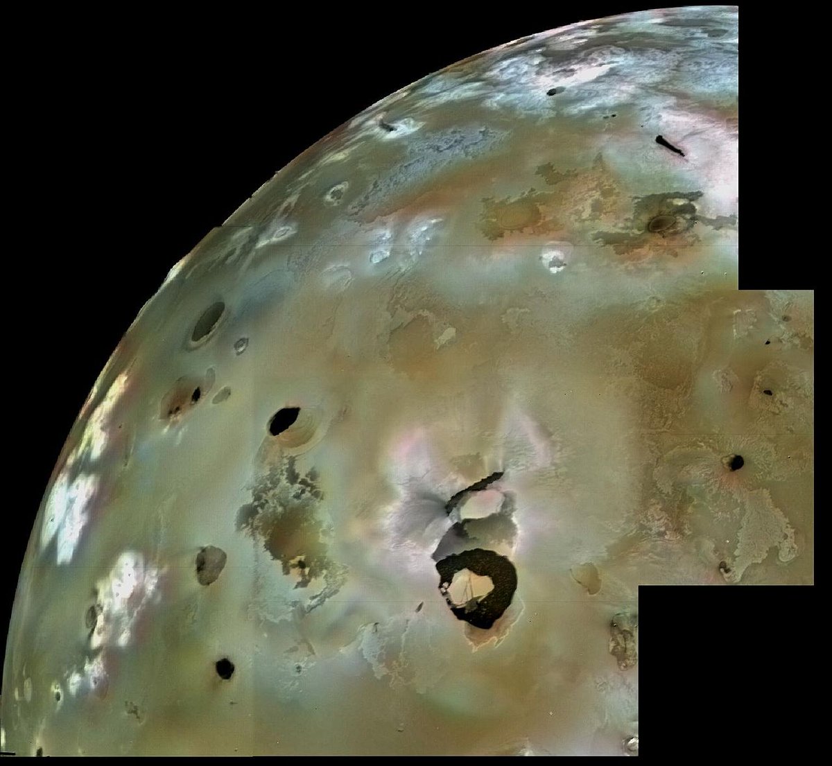 Io's lava lakes (paterae) may have totally different geological mechanisms than our terrestrial lava lakes ( https://agupubs.onlinelibrary.wiley.com/doi/abs/10.1029/2000JE001406). That's still TBD.Paterae are very hot scallop-edged craters & usually have a thin skin of frequently-resurfacing crust. NASA 1979