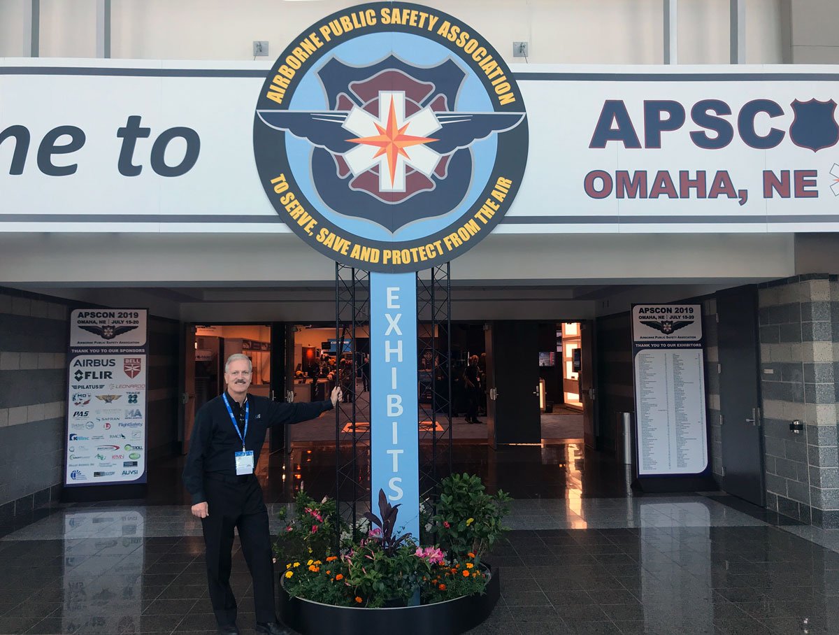 apstraining's tweet photo. APS at #APSCON2019! Today APS VP Randy Brooks presented on Upset Training for Special Services at the Airborne Public Safety Association, Inc. conference. https://t.co/zAhgSCLAFO