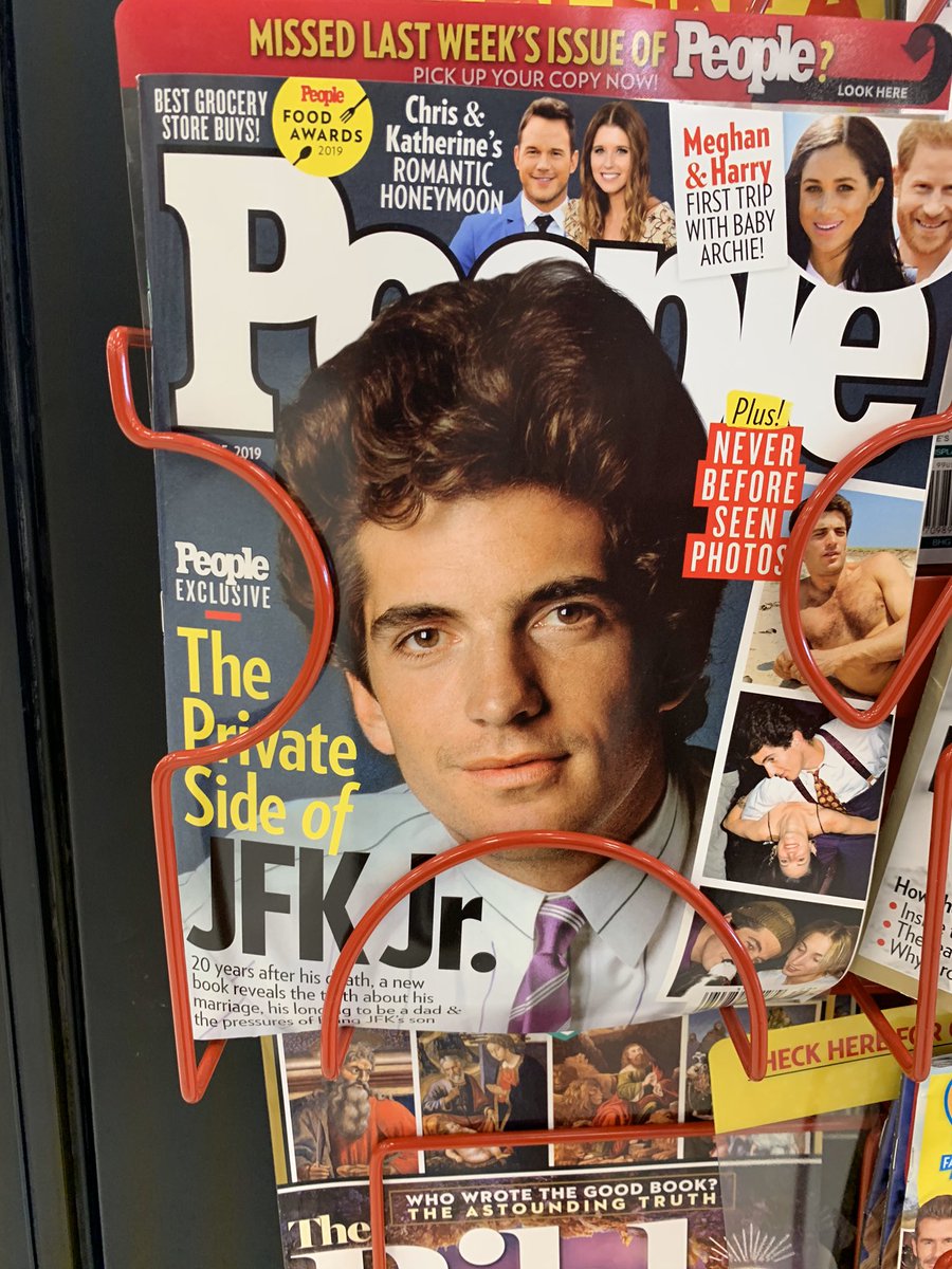 There_isNoSP00N's tweet photo. @people Reminding the world about #JFKJr 
There are no Coincidences
#WWG1WGA #q #qanon #TheStorm #STQRM https://t.co/zjc2v9jdgU