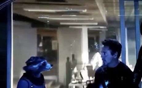 wxnghead's tweet photo. anyway rocket scaring tony and tony trying to shave rocket is the escalating prank war in the avengers family content i deserved https://t.co/1uCgdQi8P5