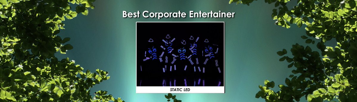 EventAwardsIRL's tweet photo. Congratulations to STATIC LED on winning the Best Corporate Entertainer! @XODofficial 🎉🏆 #EventAwardsIRL https://t.co/nGN6w1mL00